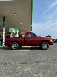 little red truck